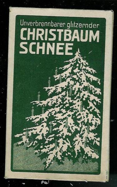 Eske med innhold, CHRISTBAUM SCHNEE