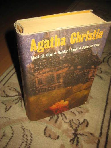 CHRISTIE, AGATHA: MORD PÅ NILEN - MORDER I HUSET - SOLEN VAR VITNE. 2003.