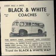 BLACK & WHITE COACHES