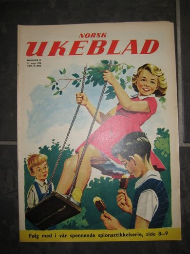 1958,nr 035,                                       NORSK UKEBLAD.