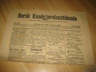 1904,nr 257, Norsk Kundgjørelsestidende.