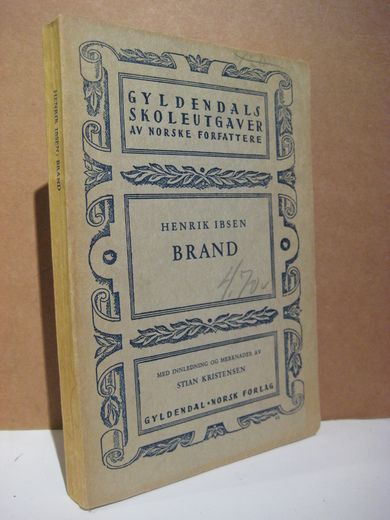 IBSEN, HENRIK: BRAND. 1950.