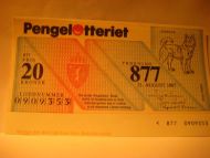 1988, trekning 877,                    Nr. 0909353.