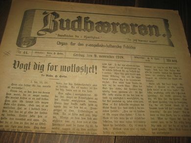 1918,nr 044, Budbæreren