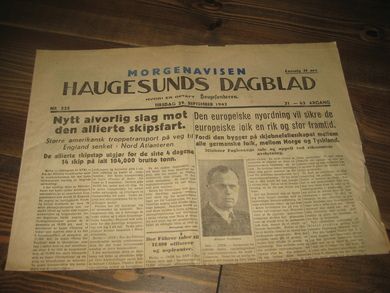 1942,nr 225, HAUGESUNDS DAGBLAD.