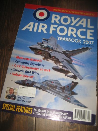 2007, ROYAL AIR FORCE. YEARBOOK.