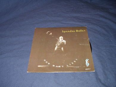 SPANDAU BALLET. HOW MANY LIES?, COMMUNICATION.  1987