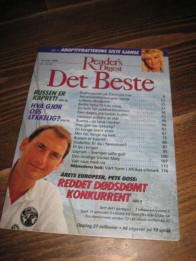 1998,nr 001, Det Beste fra Readers Digest.