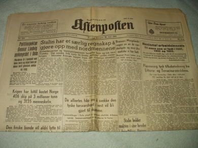 1944,nr 238, Aftenposten.