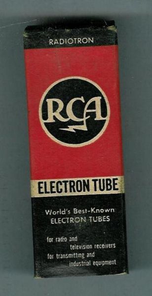 RCA radiorør, 6SG7,   CL-8, (5-44)