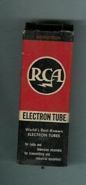 RCA radiorør, 6S7, CL8, (3-46)