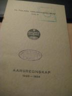 1923-24, POLARIS ASSURANCESELSKAP, AARSREGNESKAP