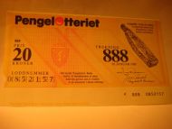 1988, trekning 888,                    Nr. 0852157.