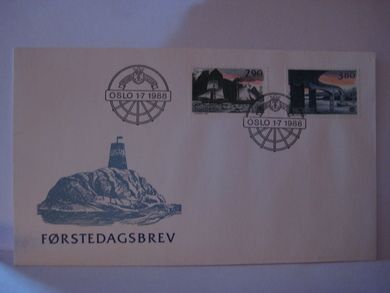 1988, 1.7. FDC PRINDS GUSTSV.