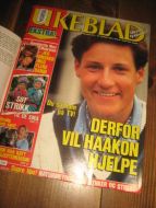 1991,nr 042, NORSK UKEBLAD. HAAKON - MARI MAURSTAD. Med spesialblad: KVINNESYKDOMMER.