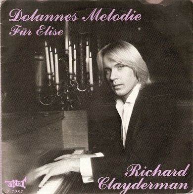 RICHARD CLAYDERMAN: DOLANNES MELODIE, FUR ELISE. 1979