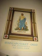 SVANEAPOTEKET, OSLO, AESCULAPIUS, 80 tallet