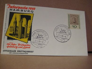 1959, Interposta HAMBURG, 22.5.59.