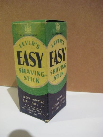 Pen eske med ubrukt innhold, EASY SHAVING STICK. 50 tallet.