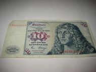 1980, 10 DEUTSCHE MARK. CR9323571N