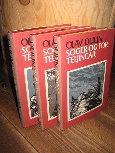 DUUN, OLAV: SOGOR OG FORTELJINGAR. 1976.