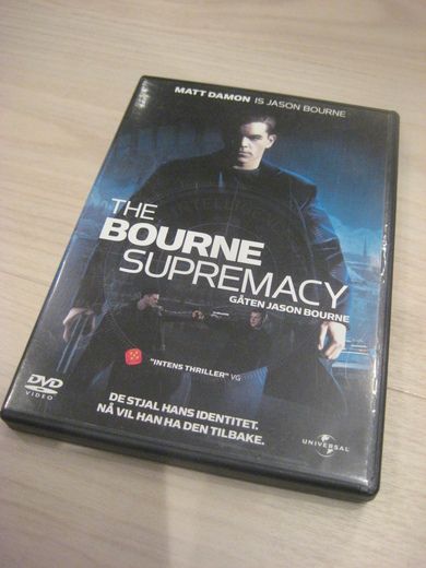 THE BOURNE SUPREMACY. 2004, 104 MIN, 15 ÅR