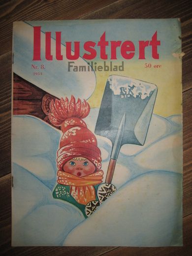 1954,nr 008, Illustrert Faamilieblad.