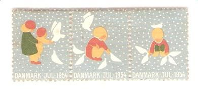 1954, DANSK JULEMERKE