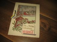 Jul og Nyttår HELSNING FRÅN SVERIGE. 1955.