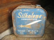 SILIKOLENE LUBRICANTS GIR OIL, 20 liters kanne uten innhold. Dalton & Co, LTD.