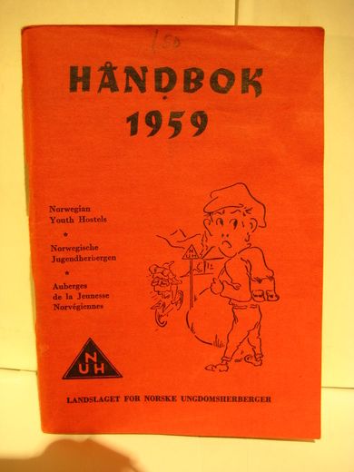 Hændbok for Landslaget for norske ungdomsherberger. 1959.