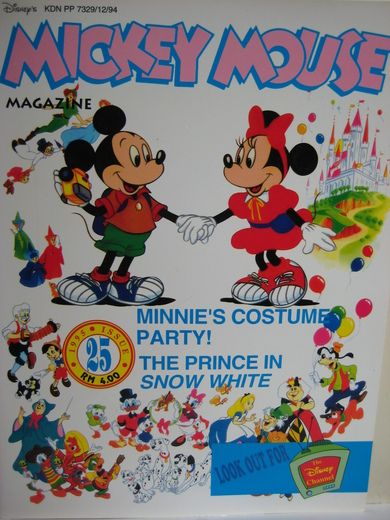 1995,nr 025, MICKEY MOUSE