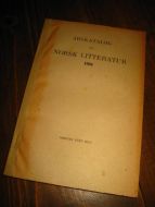 ÅRSKATALOG OVER NORSK LITTERATUR, 1934