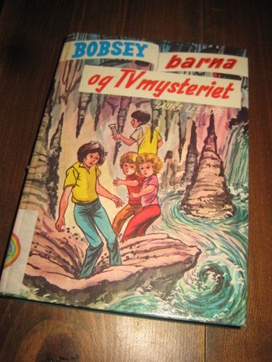 Hope: BOBSEY barna  og TV mysteriet. Bok nr 70,1979.