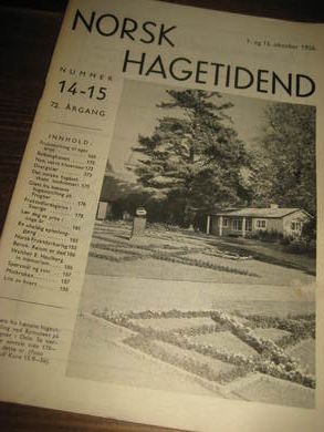 1956,nr 014 -15, NORSK HAGETIDEND