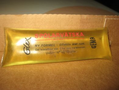 Uåpna flaske SPOLARVETSKA, fra Gema, 60-70 tallet. 