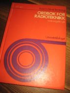 ORDBOK FOR RADIOTEKNIKK, norsk, engelsk og tysk.1971.