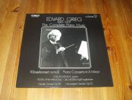 GRIEG, EDWARD: The Complete Piano Music. Piano ved Eva Knardal. 1979.