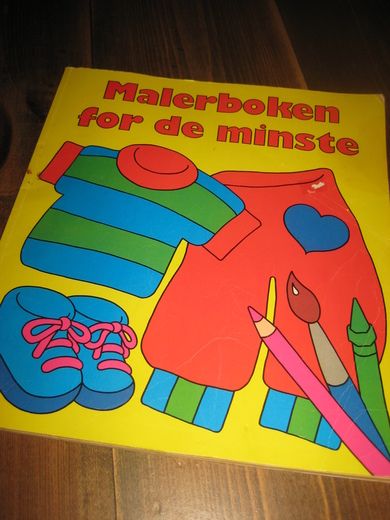 MALERBOKEN For den minste. Damm 31573, 1985.