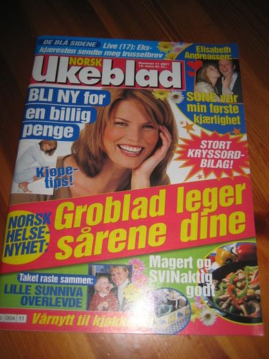 2001,nr 011, NORSK Ukeblad.