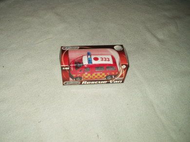 Rescue Van, 1:40, 15 cm lang, fra TEAMSTERS,