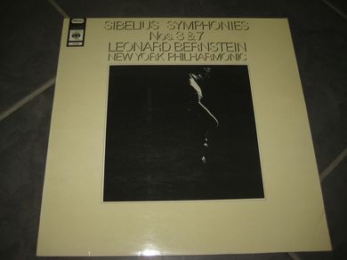 LEONARD BERNSTEIN og NEW YORK PHILARMONIC: SIBELIUS SYMPHONIES NOS. 3 & 7. 72686. 1968.