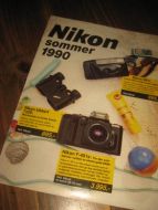 NIKON reklame fra 1990.