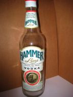 HAMMER LINE VODKA. 70-80 tallet.