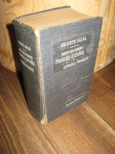 SALVA: NUEVO DICCIONARIO FRANCES- ESPANOL. ESPANOL- FRANCES.