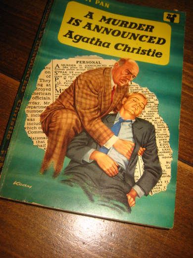 CHRISTIE, AGATHA: 1960.A MURDER IS ANNOUNCED .