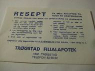 TRØGSTAD FILIALAPOTEK, TRØGSTAD.