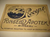 RINGEBU APOTEK, RINGEBU, tidleg 1900