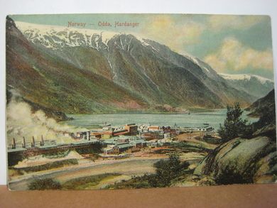 Odda, Hardanger, 1918.