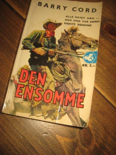 DEN ENSOMME. Bok nr 498, 1963.